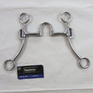 Equisential Professional's Choice 7" Long Shank Correction 5 1/8" Mouth Bit EQB-